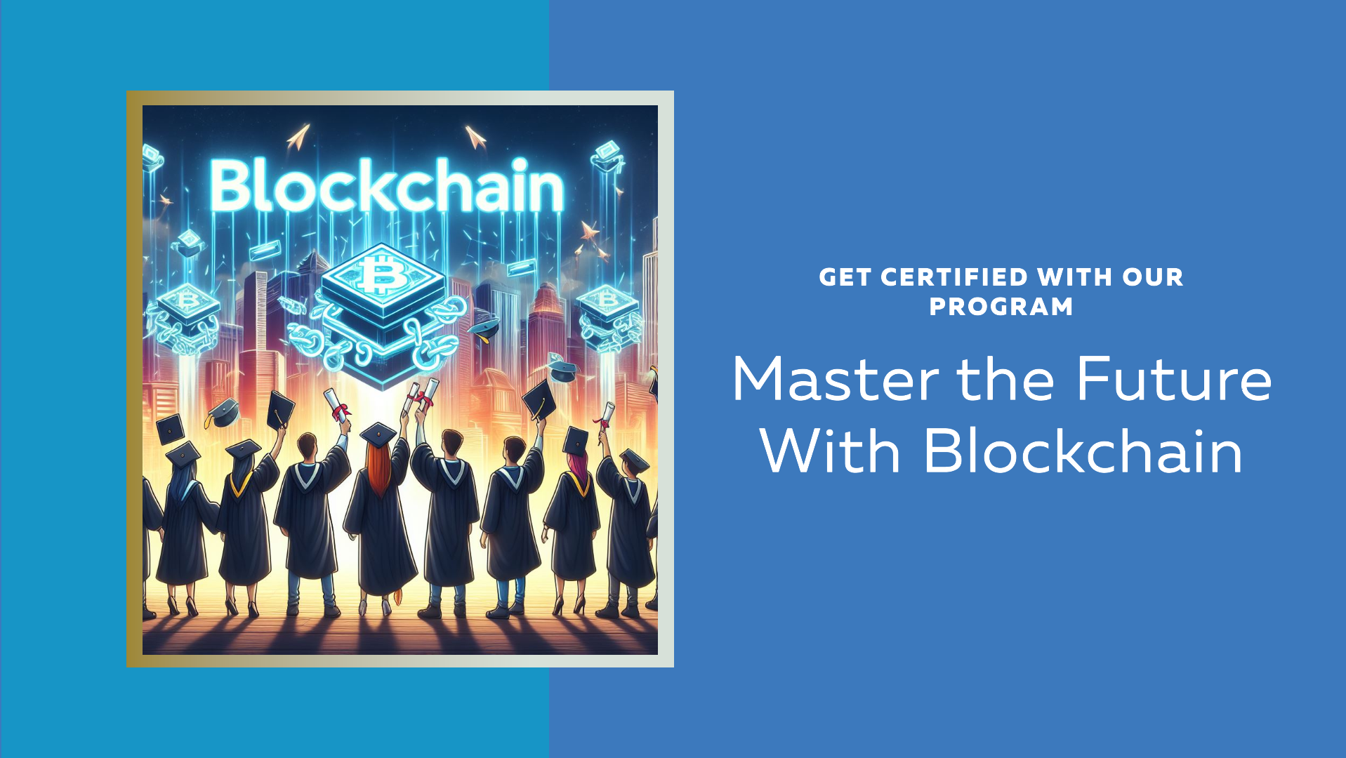 Master the Future with our Certificate in Blockchain